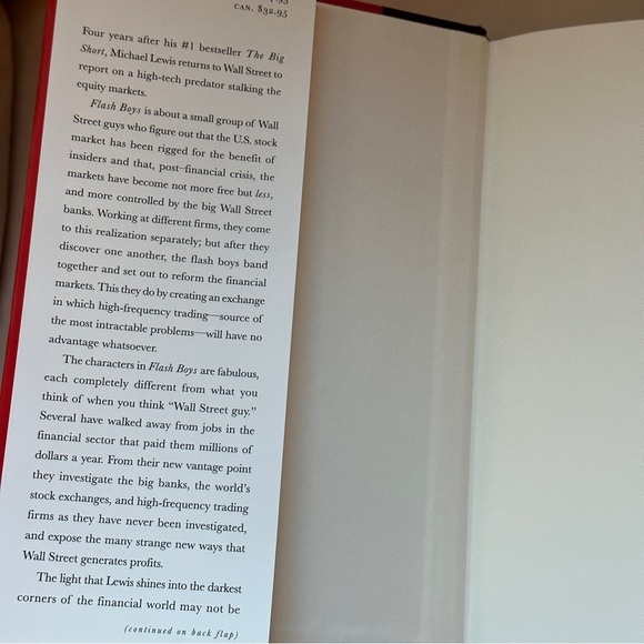 Flash Boys by Michael Lewis | Business & Economics | Hardcover Book - Picture 7 of 7